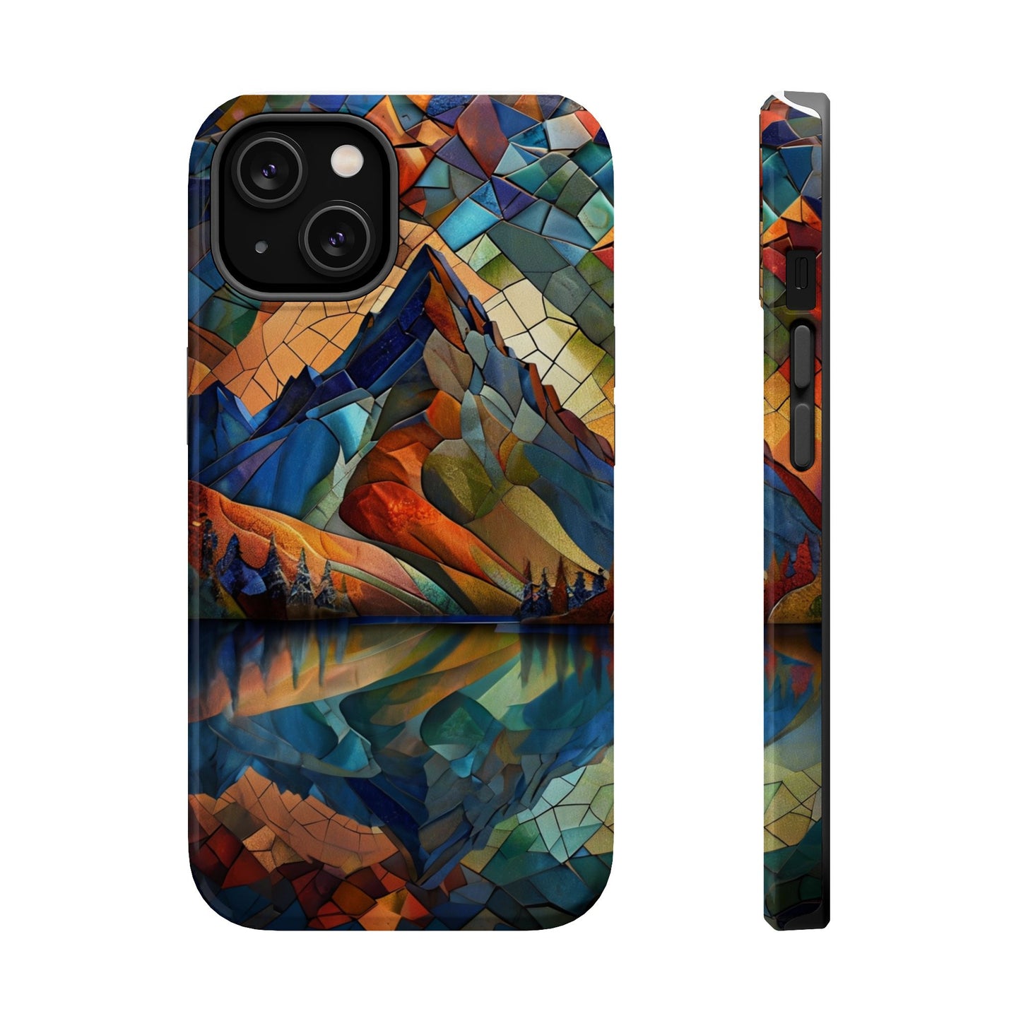 Mountain Mosaic Phone Case