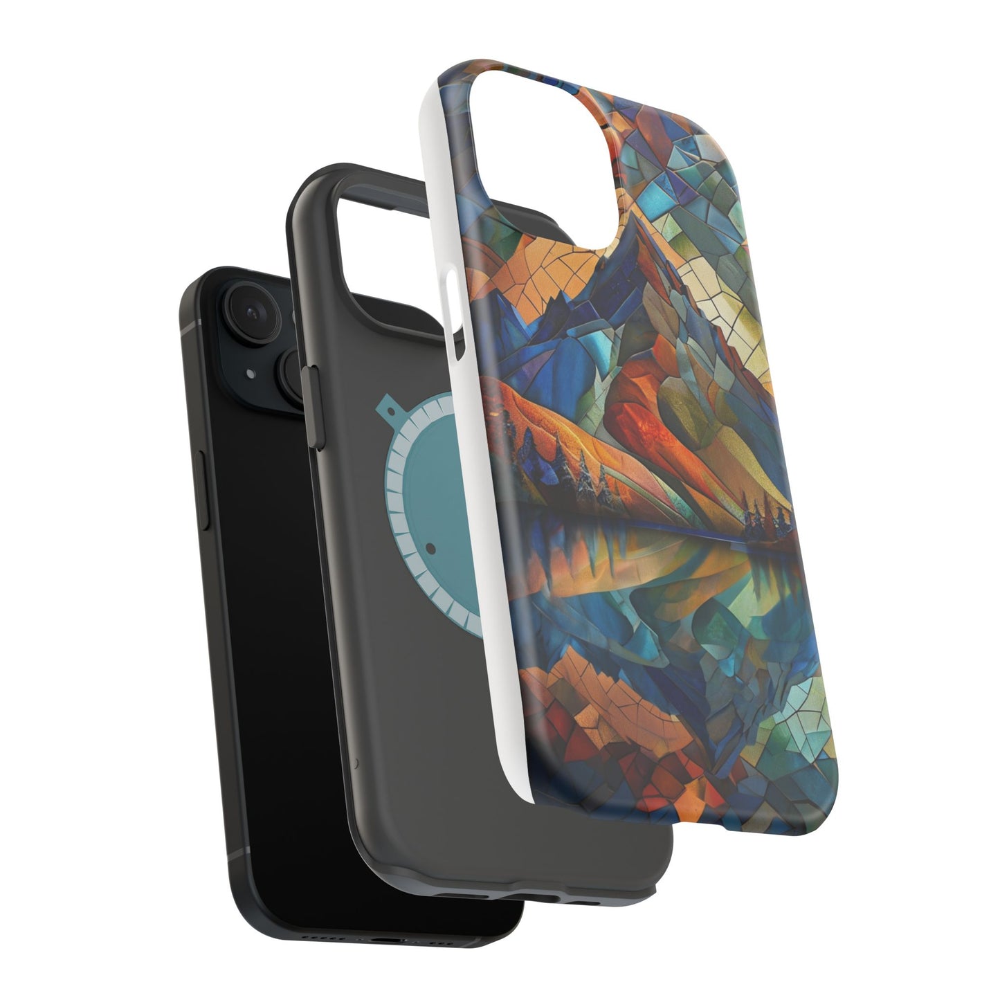 Mountain Mosaic Phone Case