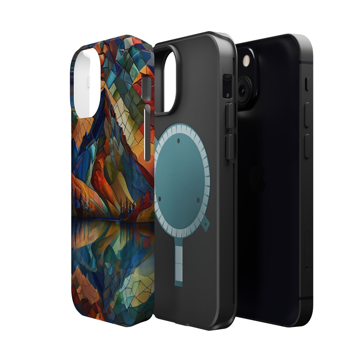 Mountain Mosaic Phone Case
