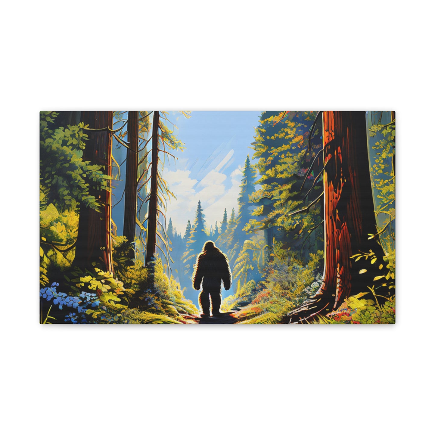 Big Foot Canvas Print