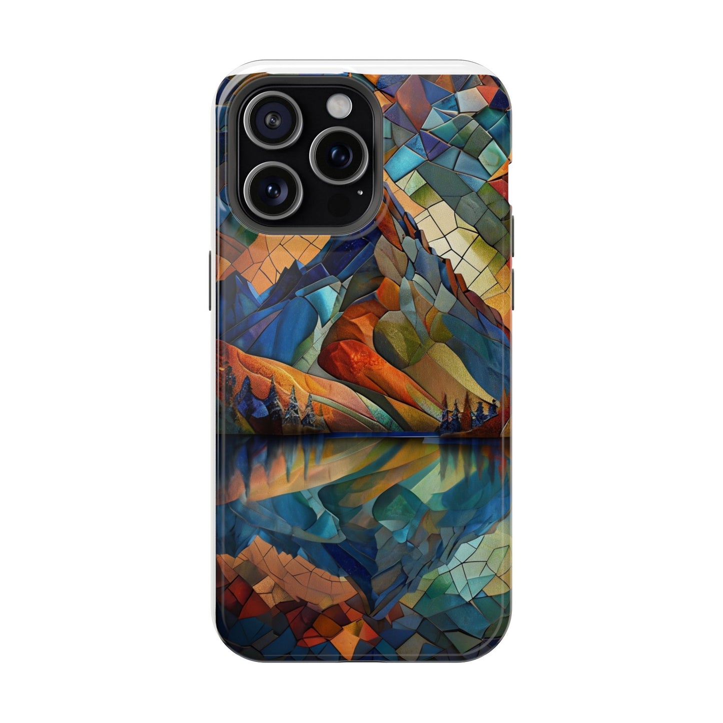 Mountain Mosaic Phone Case