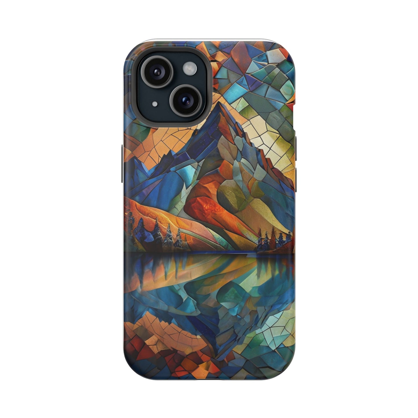 Mountain Mosaic Phone Case