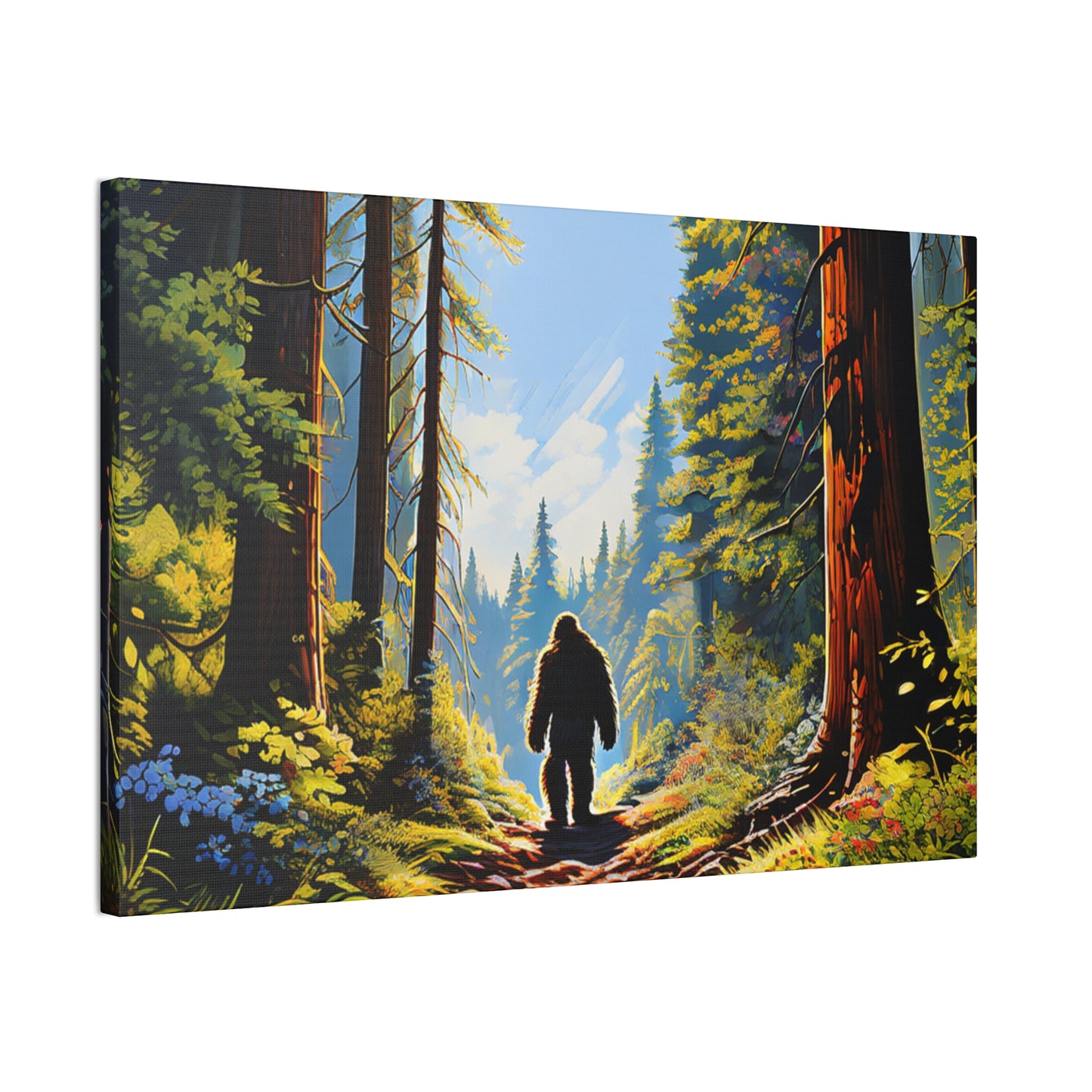 Big Foot Canvas Print