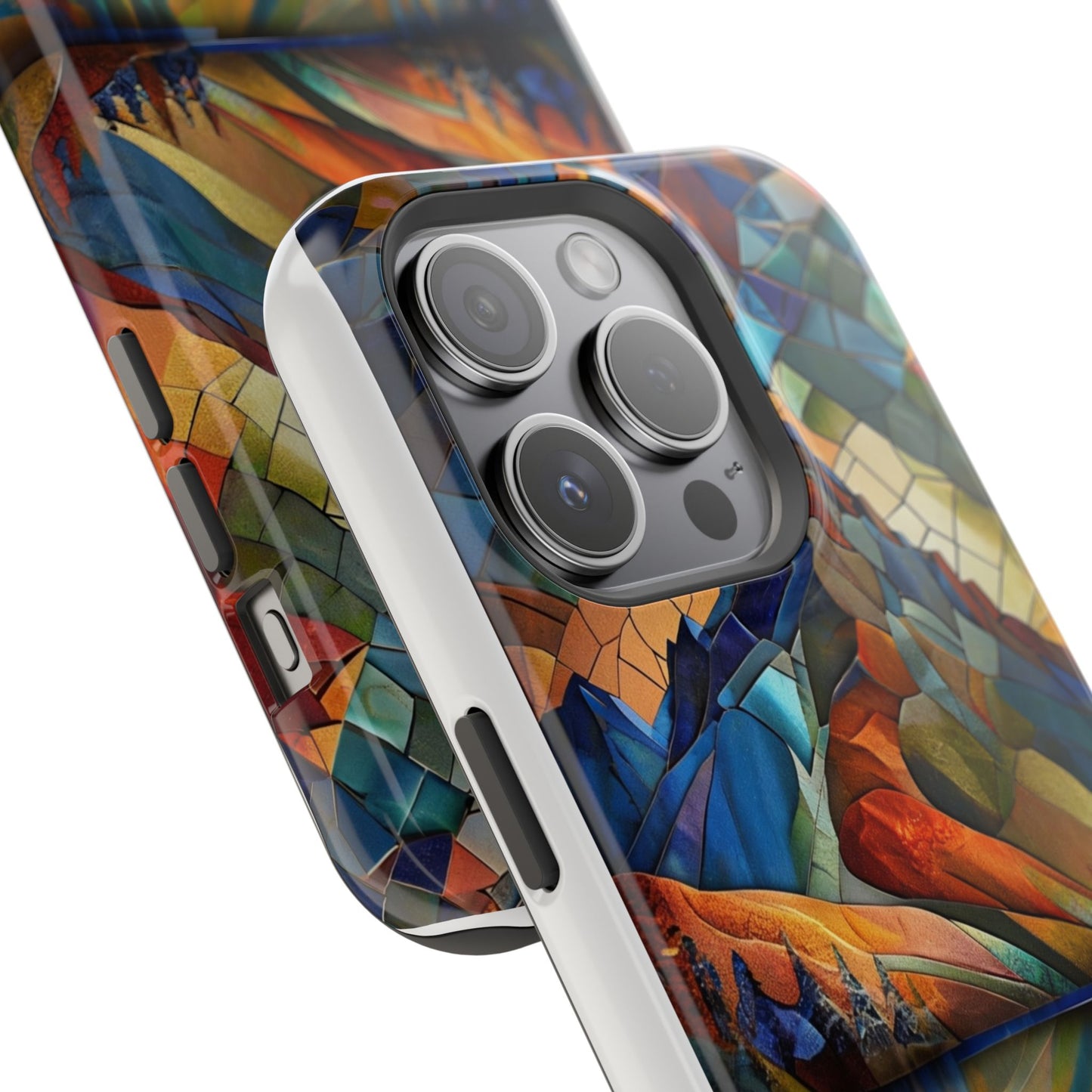 Mountain Mosaic Phone Case