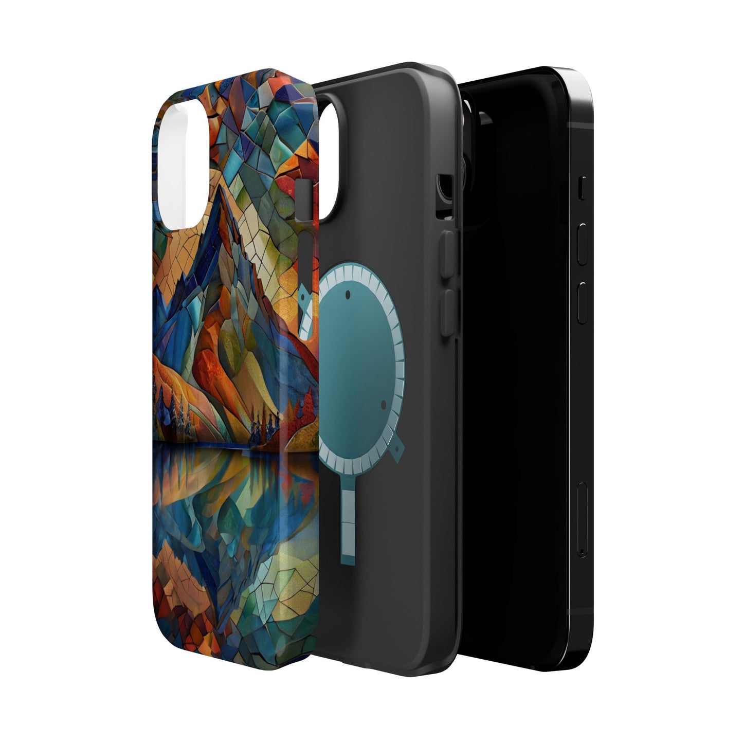 Mountain Mosaic Phone Case
