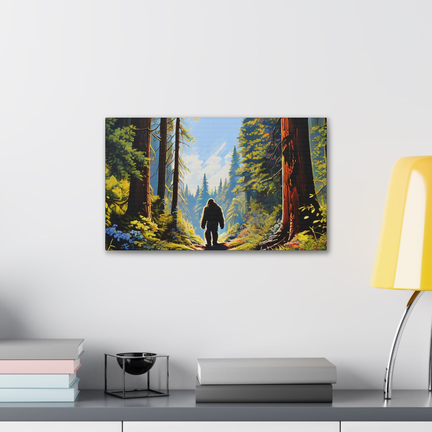 Big Foot Canvas Print