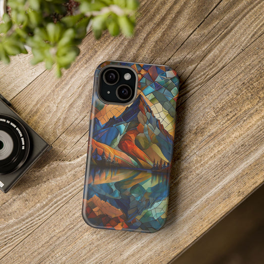 Mountain Mosaic Phone Case
