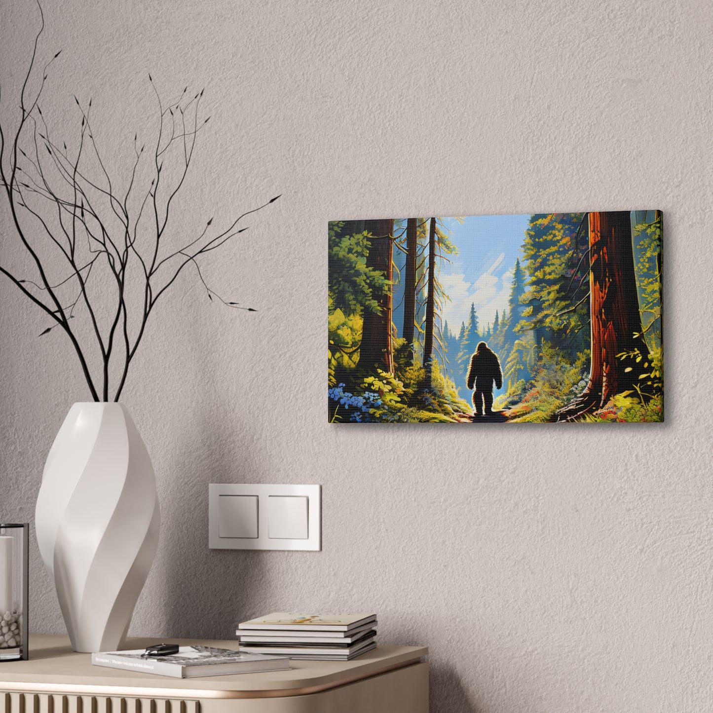 Big Foot Canvas Print