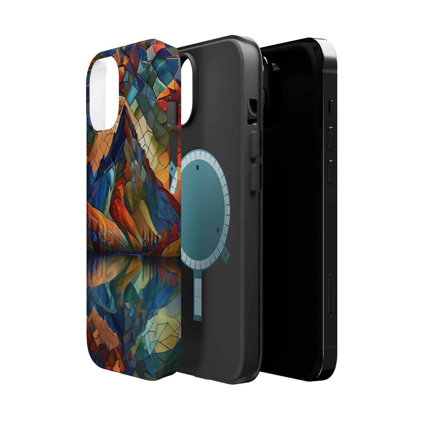 Mountain Mosaic Phone Case