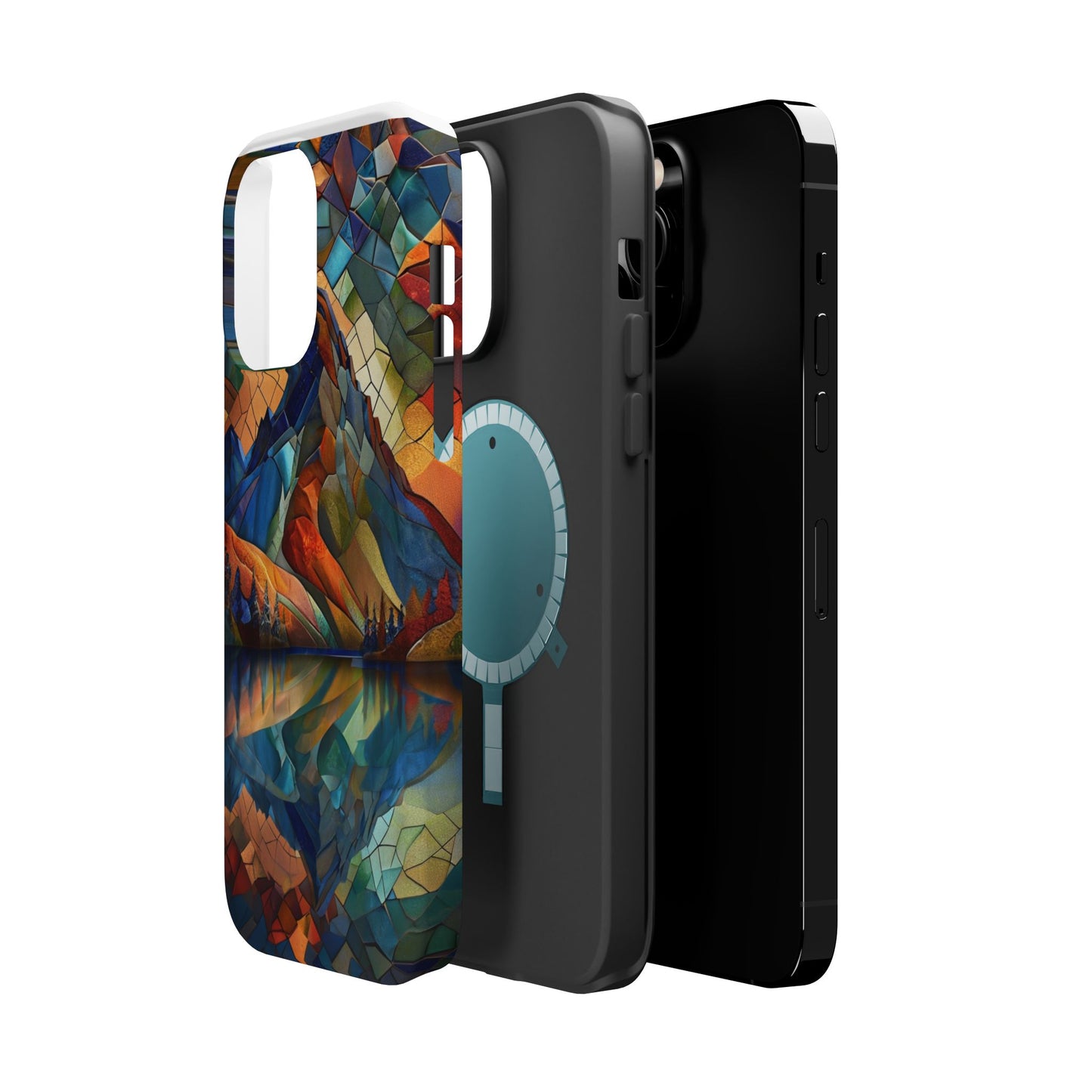Mountain Mosaic Phone Case