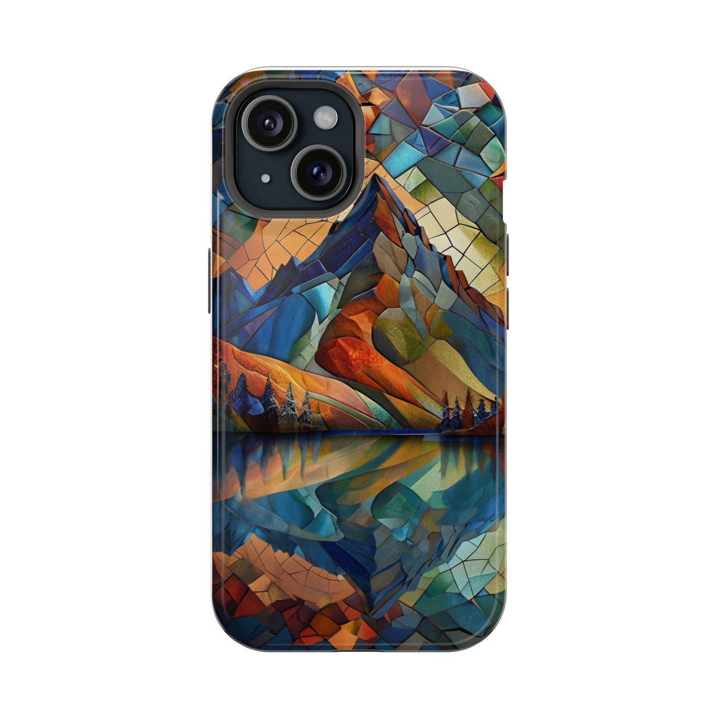 Mountain Mosaic Phone Case