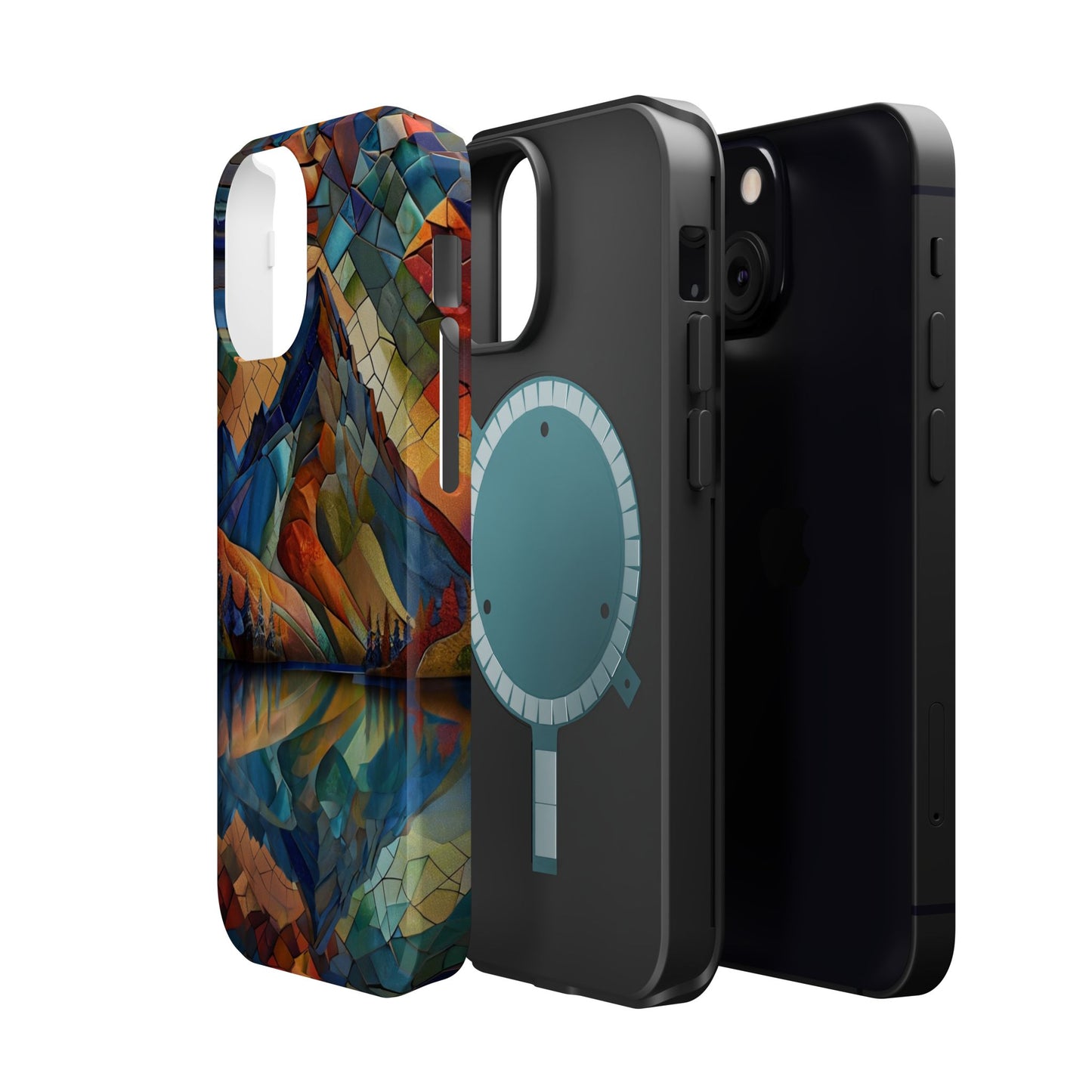 Mountain Mosaic Phone Case