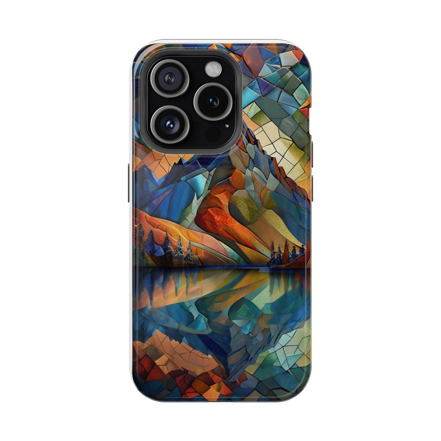 Mountain Mosaic Phone Case