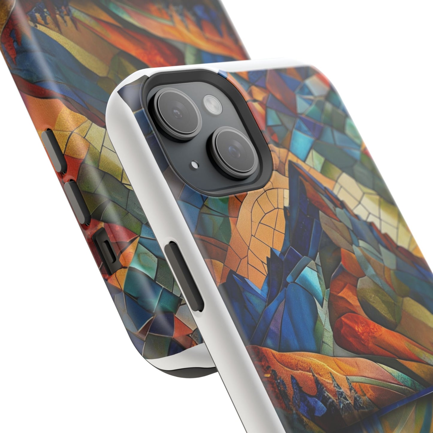 Mountain Mosaic Phone Case