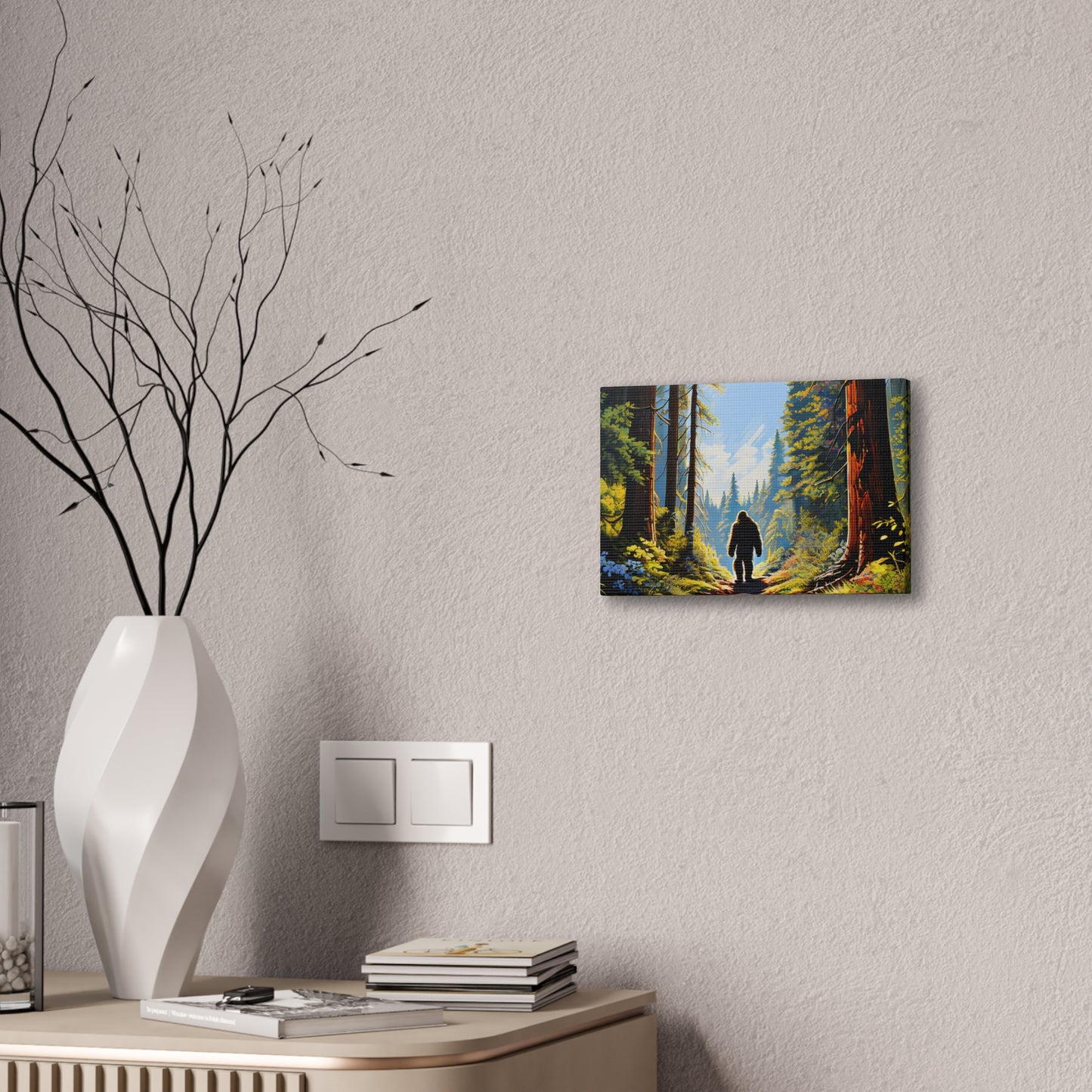 Big Foot Canvas Print