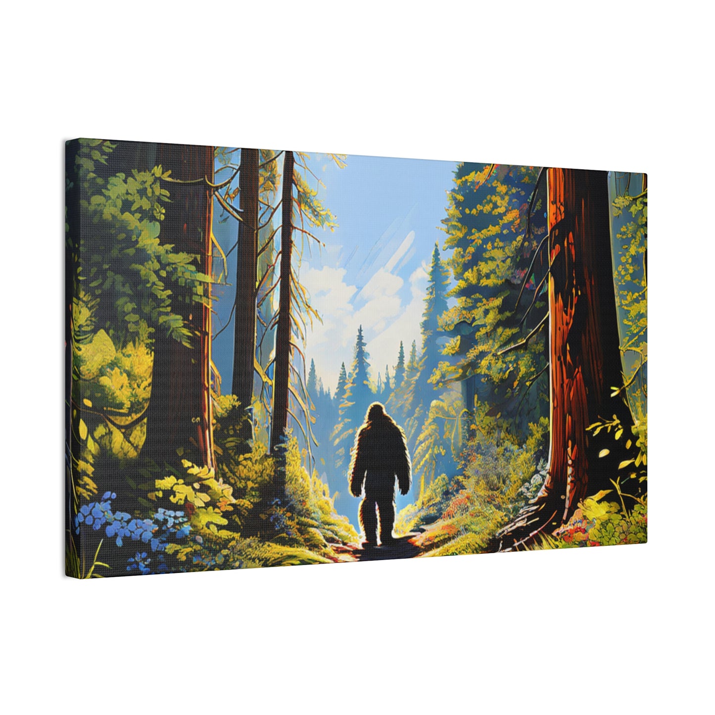 Big Foot Canvas Print