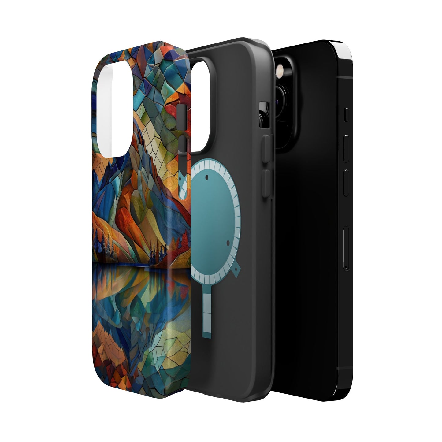 Mountain Mosaic Phone Case