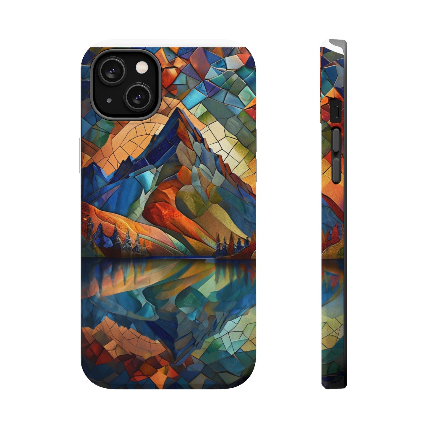 Mountain Mosaic Phone Case