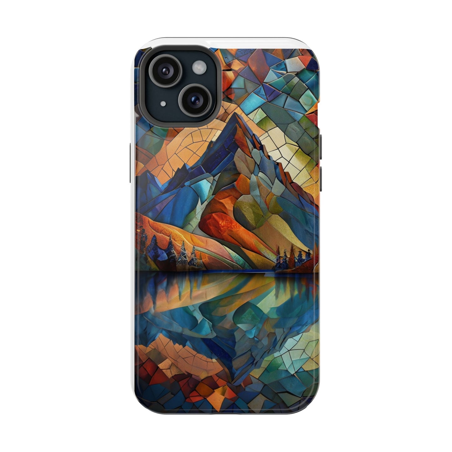 Mountain Mosaic Phone Case