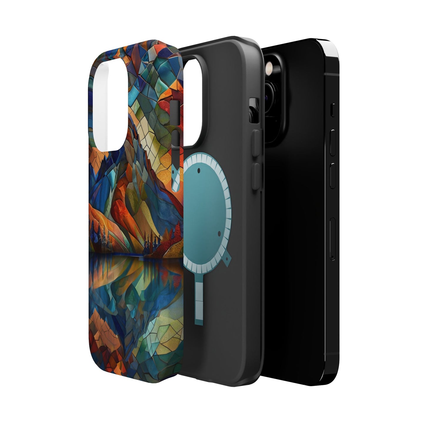Mountain Mosaic Phone Case