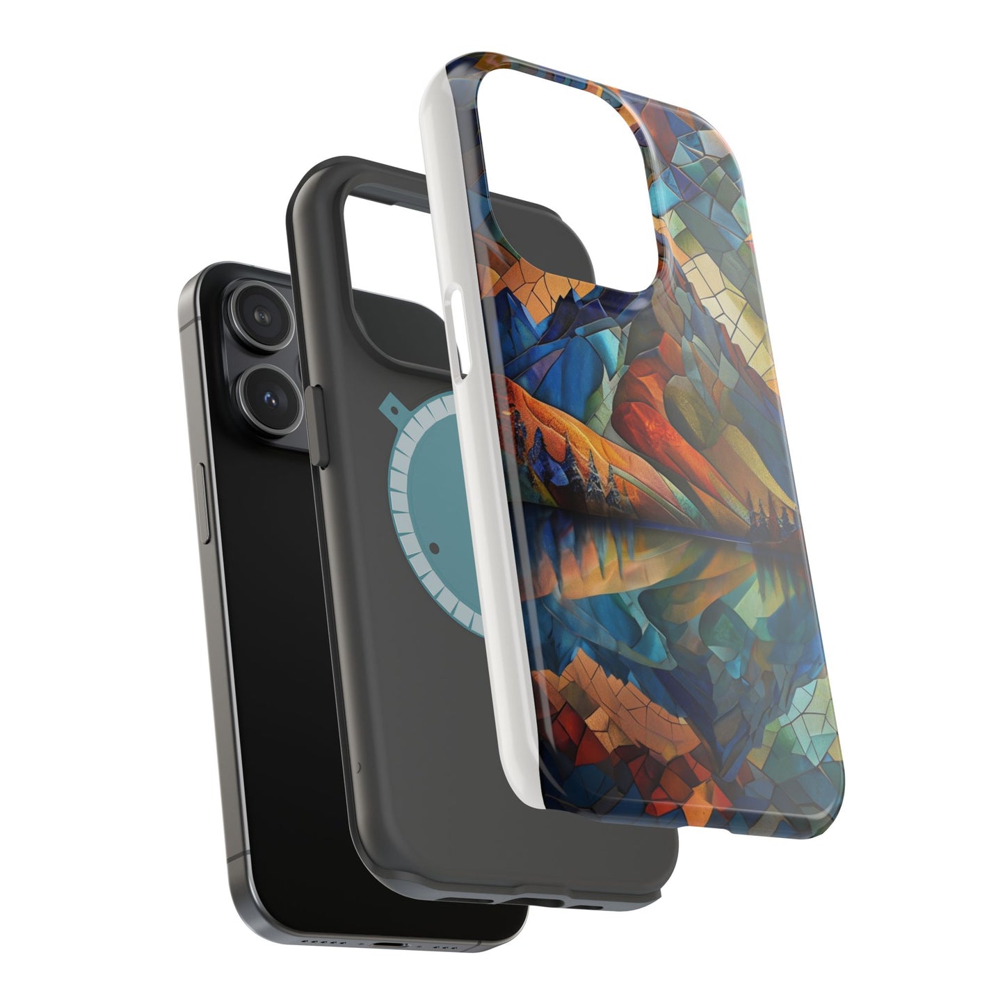 Mountain Mosaic Phone Case