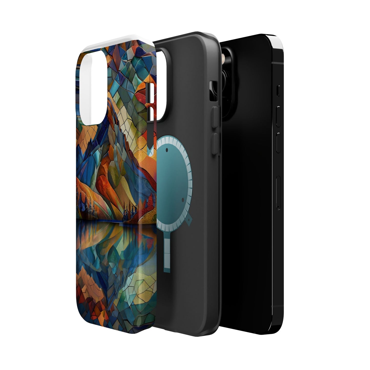 Mountain Mosaic Phone Case