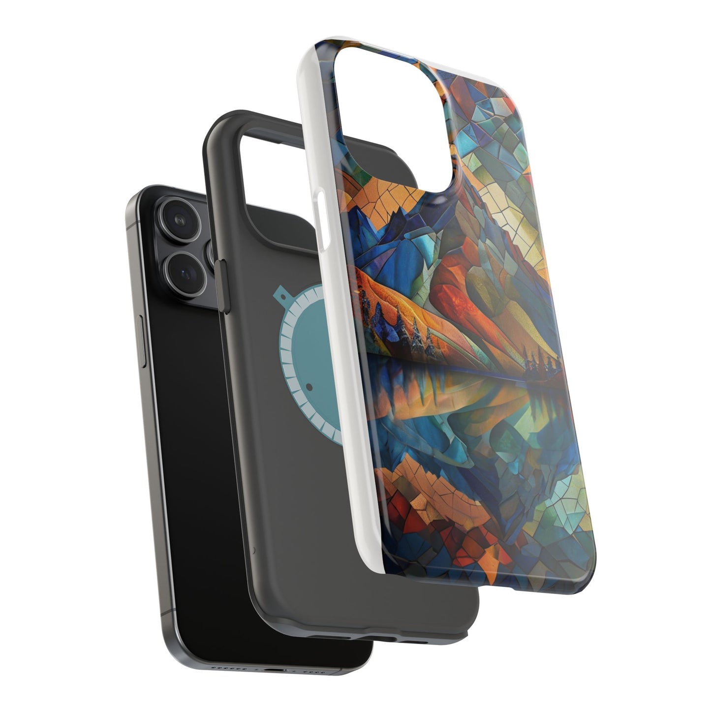 Mountain Mosaic Phone Case