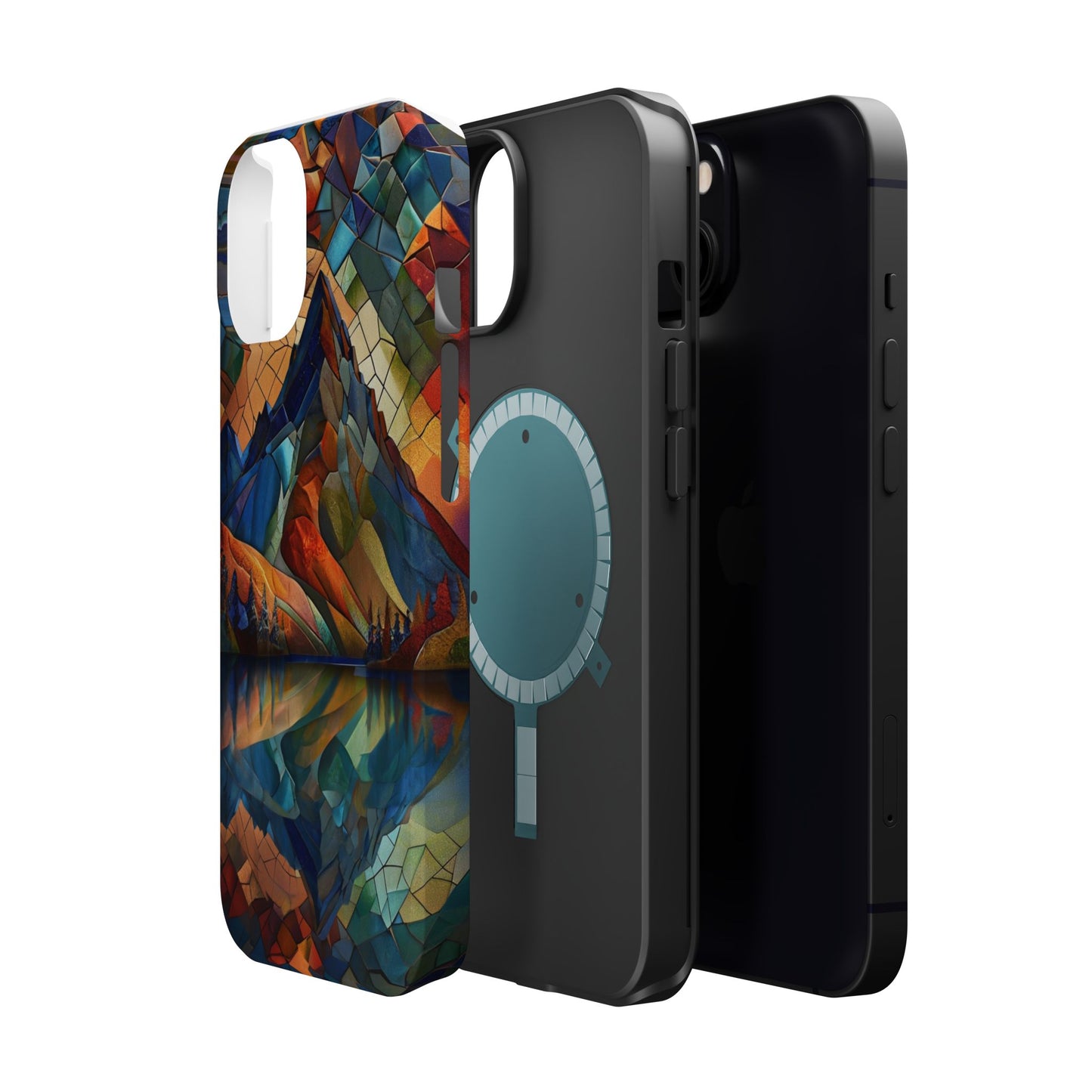 Mountain Mosaic Phone Case
