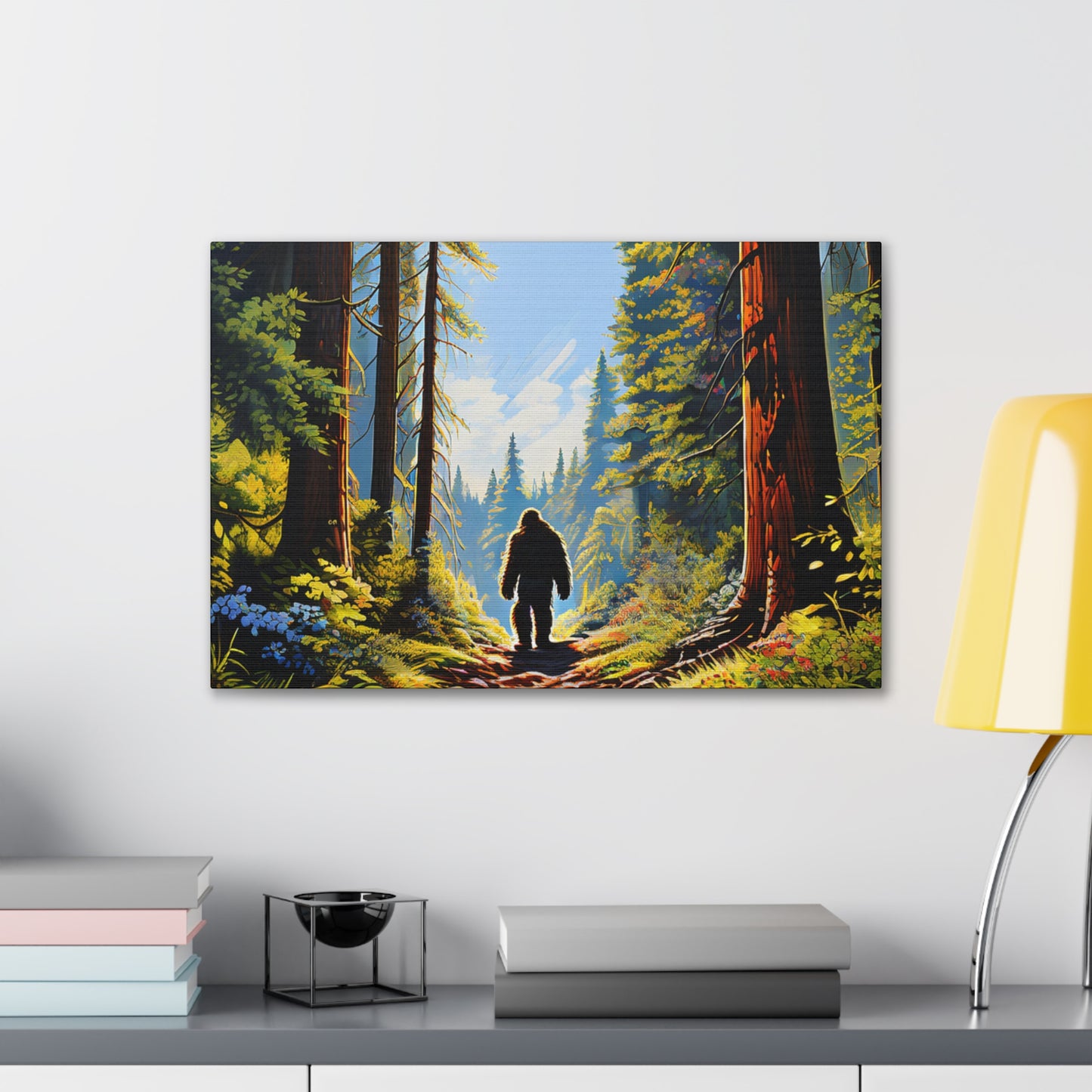 Big Foot Canvas Print
