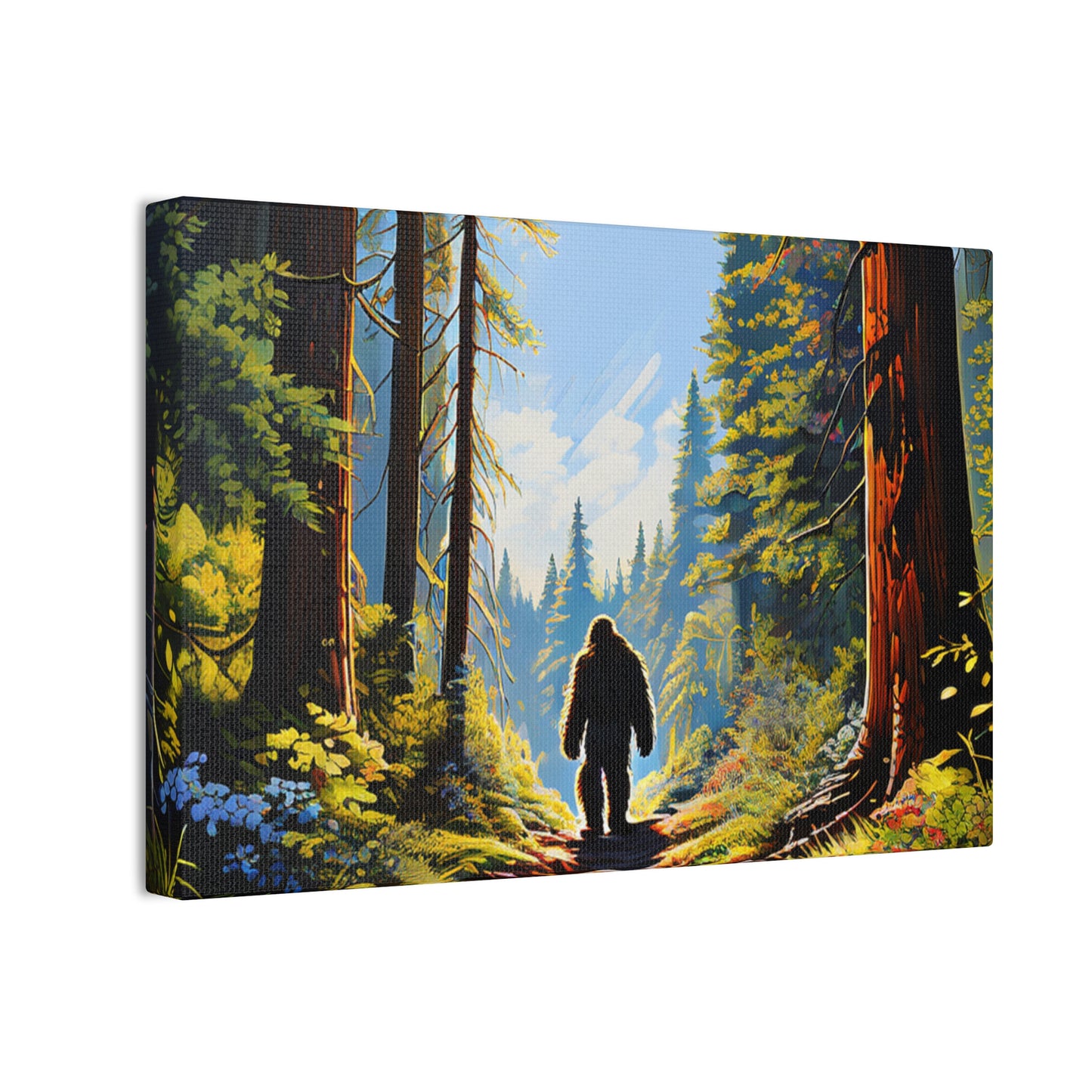 Big Foot Canvas Print
