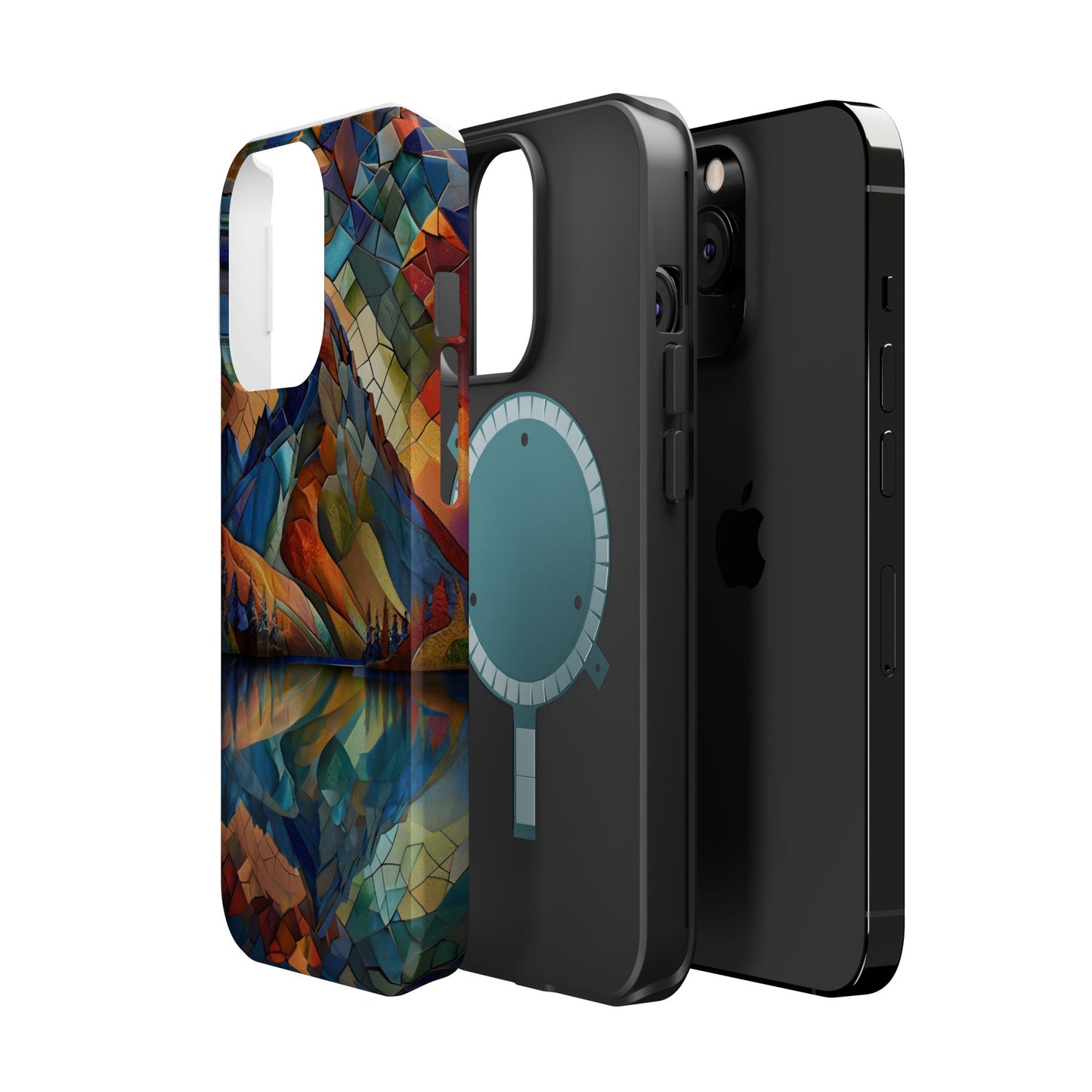 Mountain Mosaic Phone Case