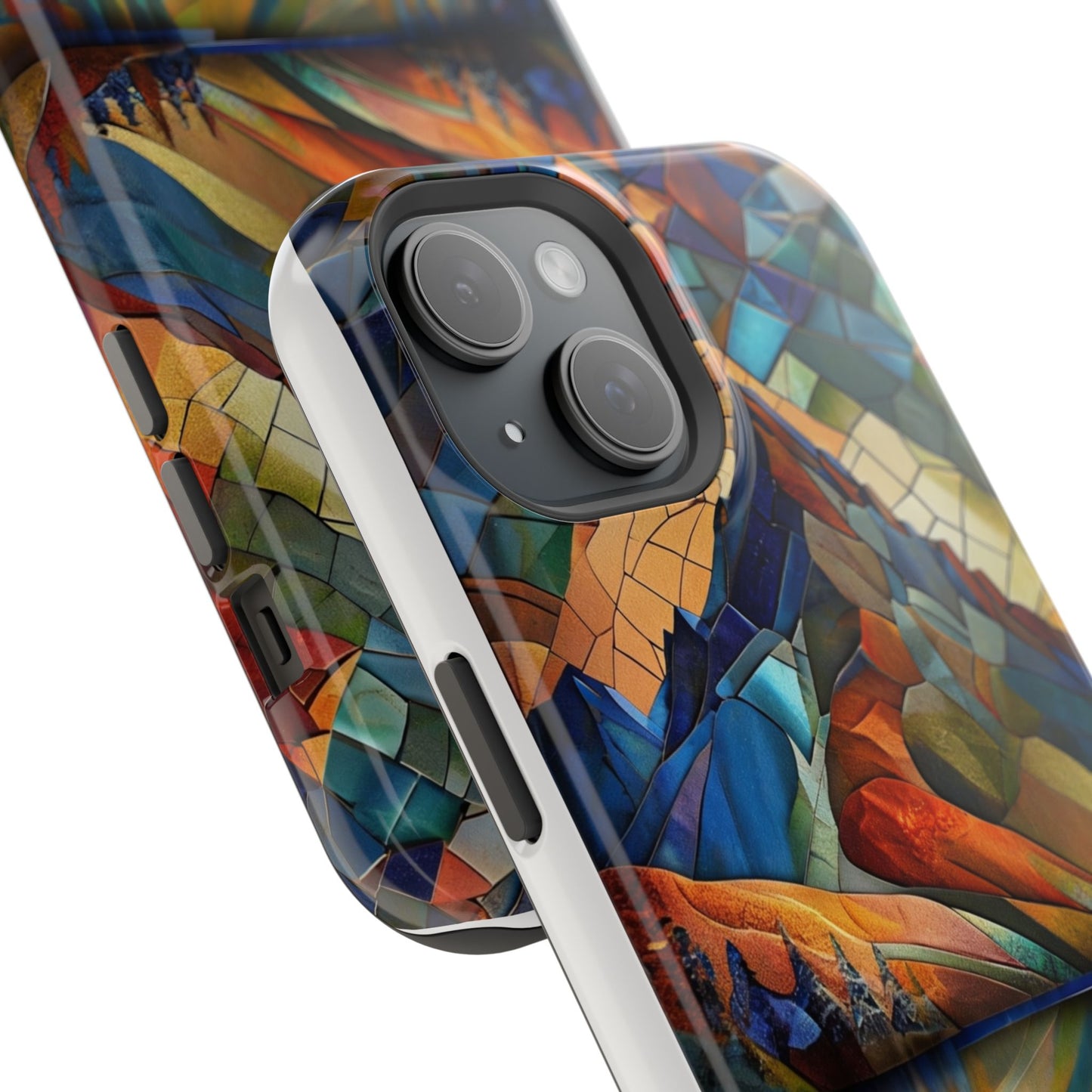Mountain Mosaic Phone Case