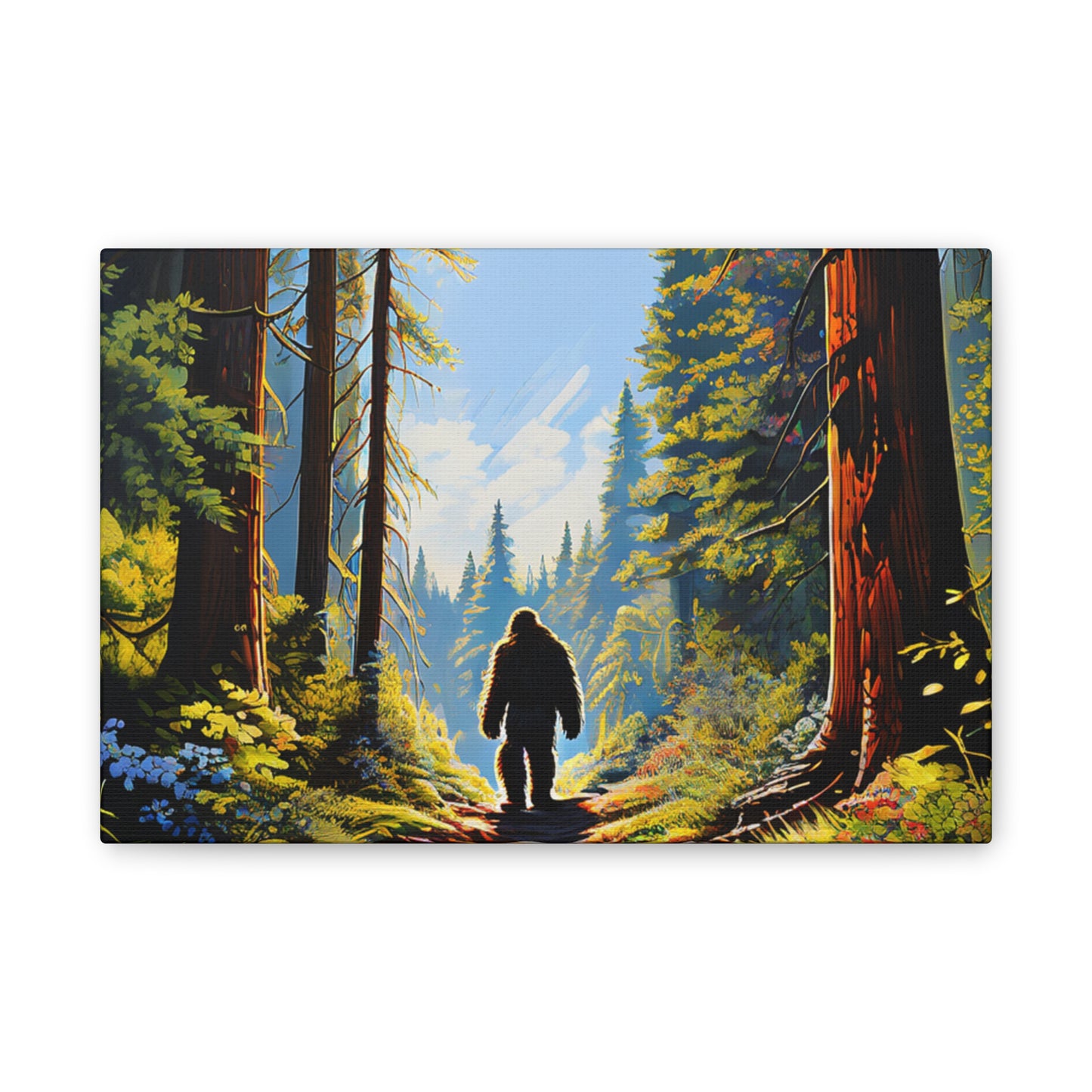 Big Foot Canvas Print