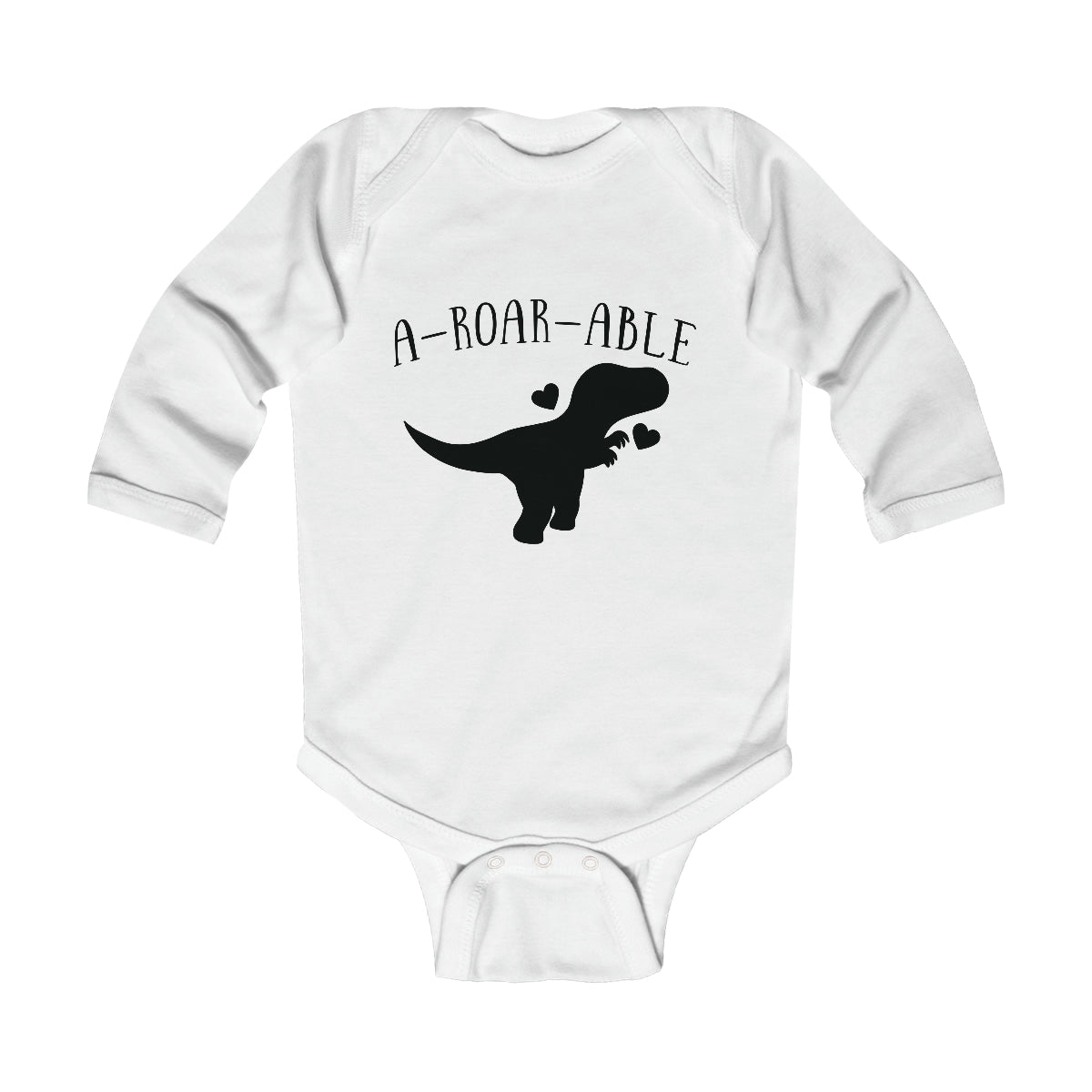 A-ROAR-able Infant Long Sleeve Onesie