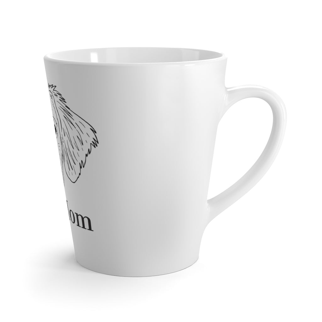 Brittany Spaniel Mom Latte Mug