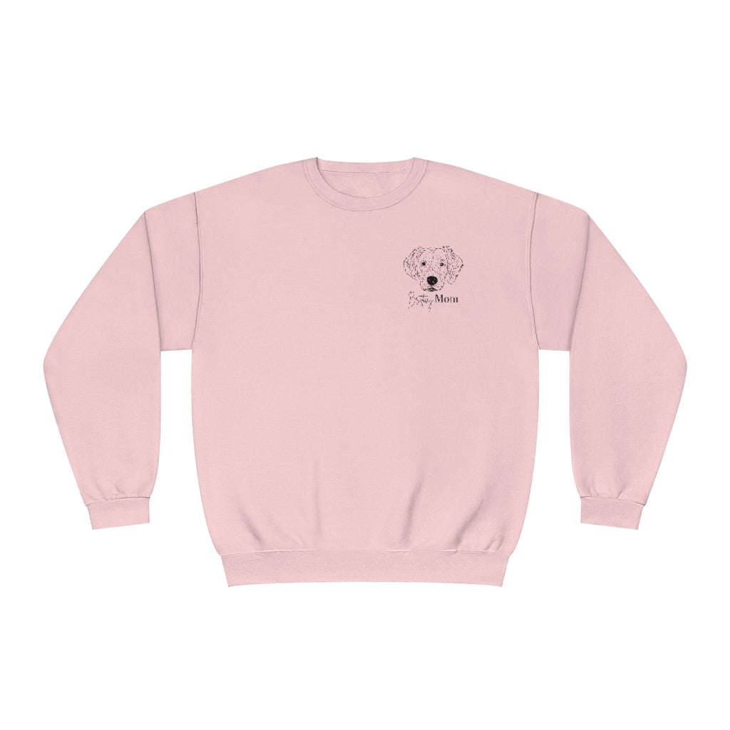 Brittany Spaniel Mom Crewneck Sweatshirt