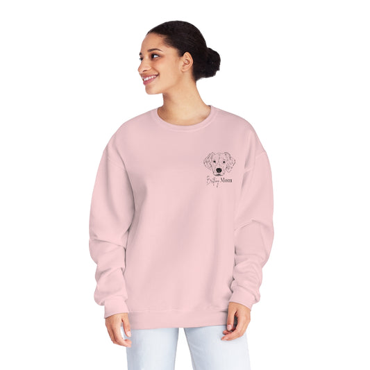 Brittany Spaniel Mom Crewneck Sweatshirt
