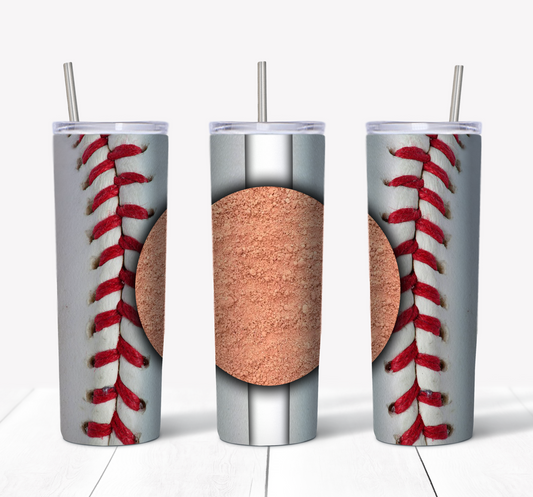 Customized Baseball Tumbler