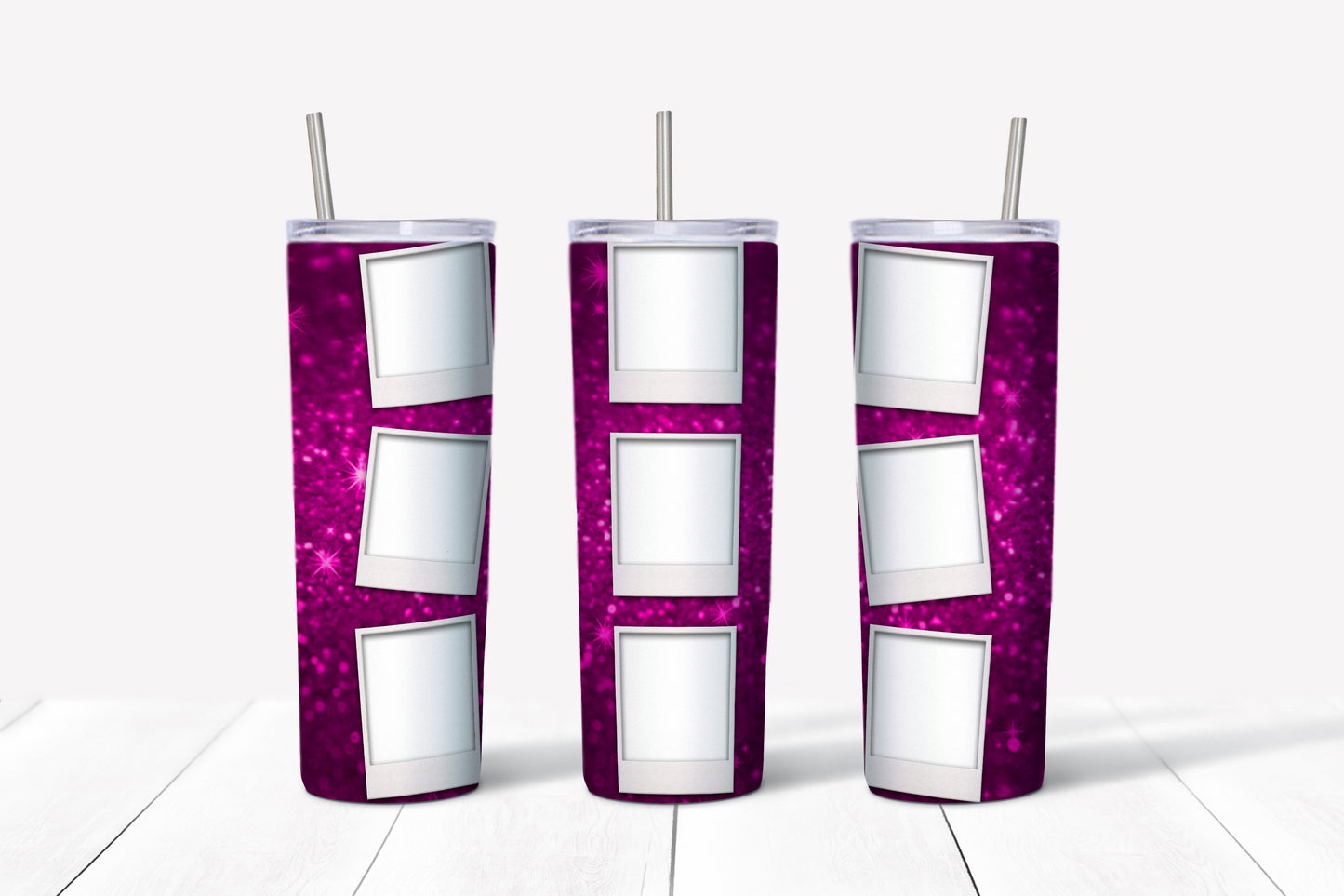 Polaroid Frame Tumblers