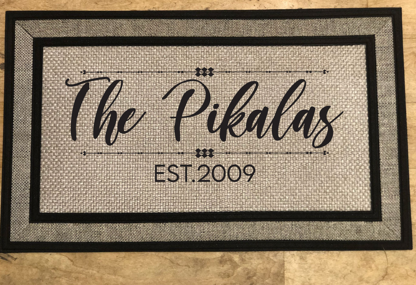 Custom Name Door Mat