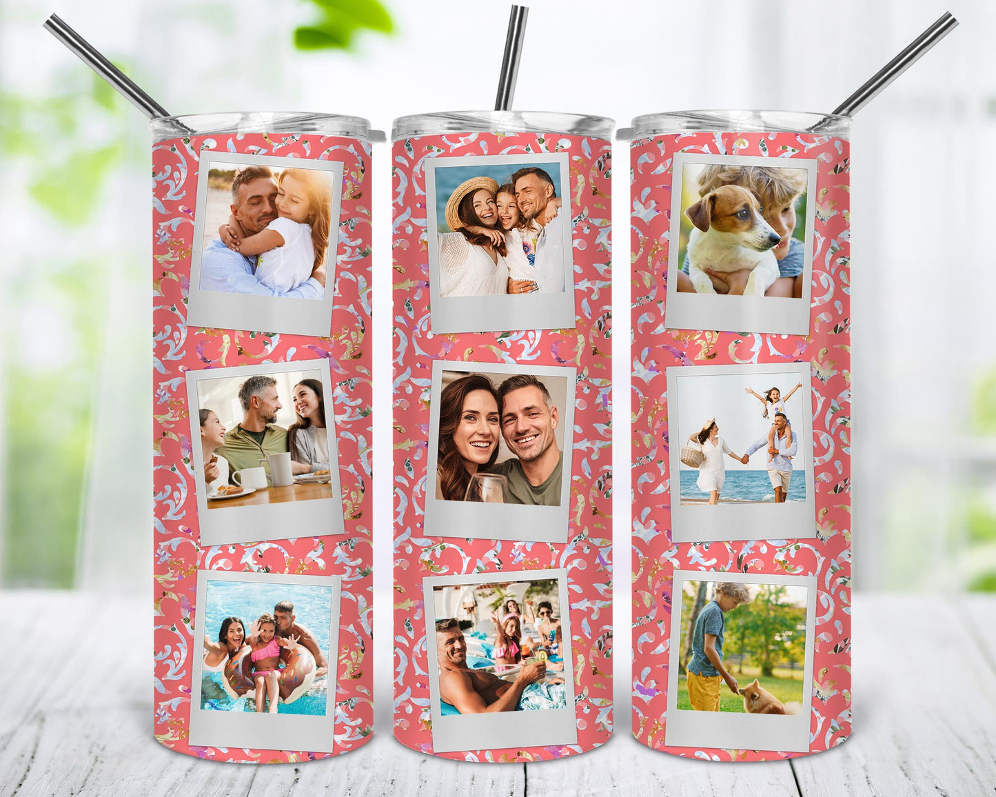 Polaroid Frame Tumblers