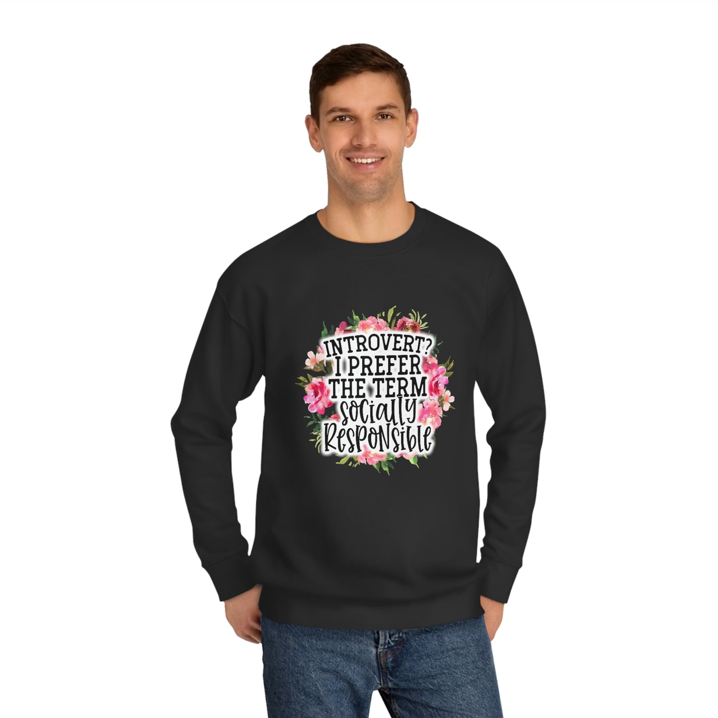 Introvert, I Prefer Crew Sweatshirt
