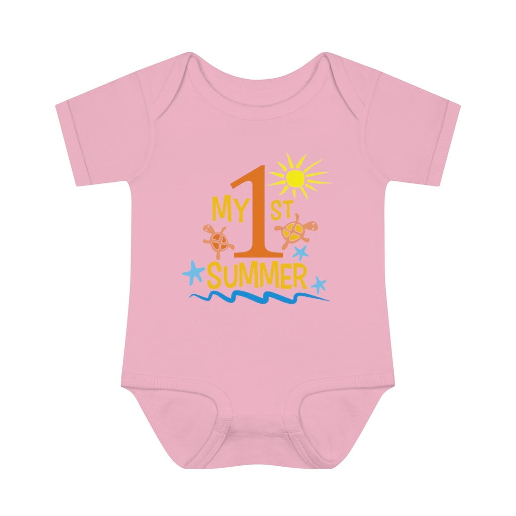 Infant Baby Rib Bodysuit