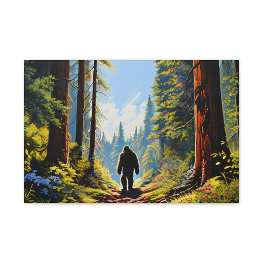 Big Foot Canvas Print