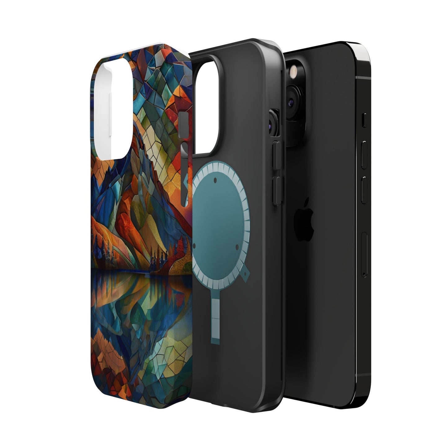 Mountain Mosaic Phone Case