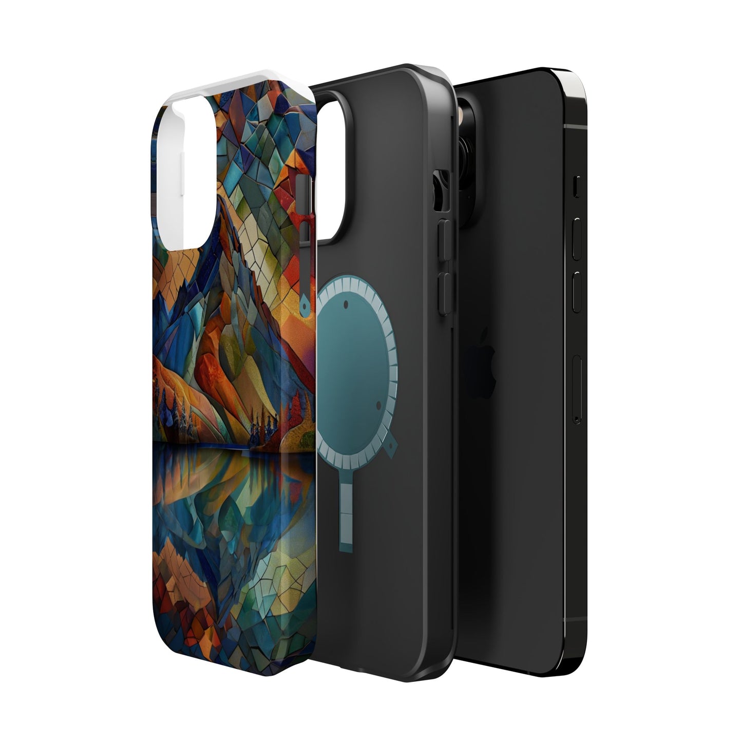 Mountain Mosaic Phone Case