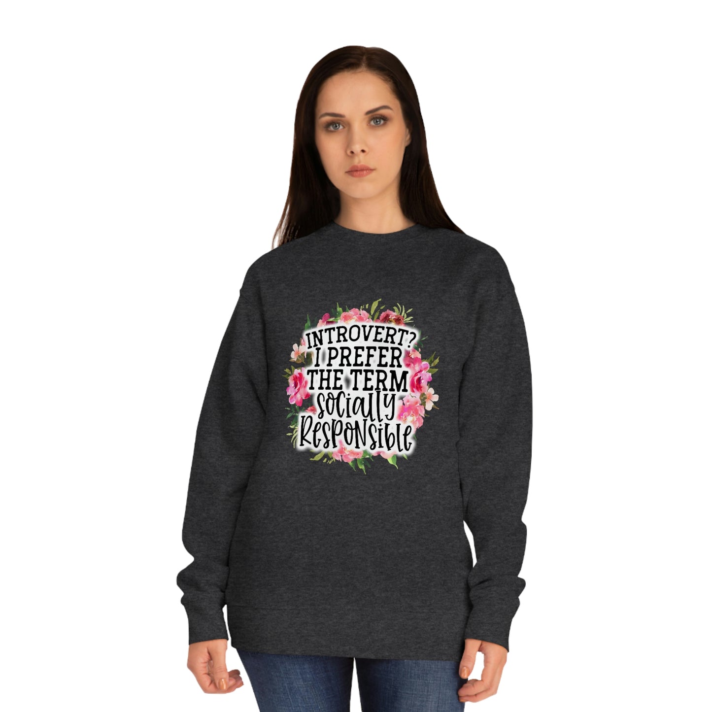 Introvert, I Prefer Crew Sweatshirt