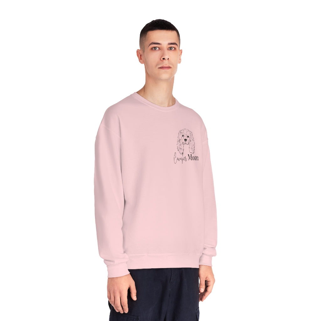 Cavalier Dog Mom Crewneck Sweatshirt