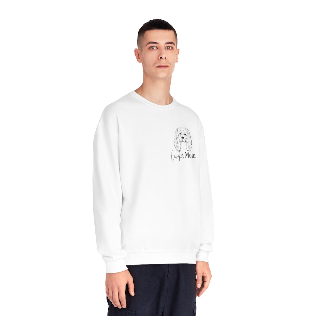 Cavalier Dog Mom Crewneck Sweatshirt
